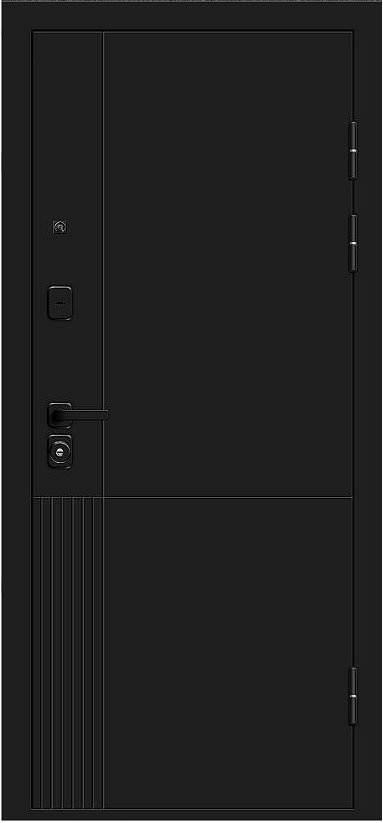 Товар Дверь Браво Optim Z-2 Нео Муар черный/Белый DIS007559
