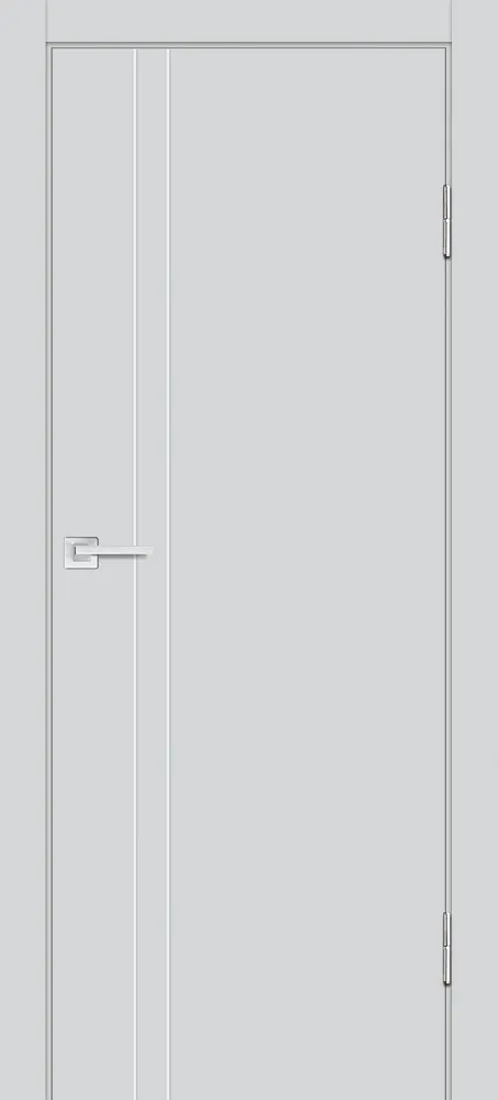 Межкомнатная дверь P-20 AL  молдинг Сапфир